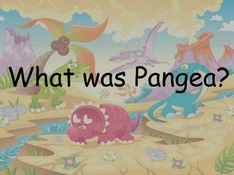 Dinosaurs Pangaea Break Up PowerPoint KS1