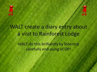 KS2 RAINFORESTS BIG WRITING