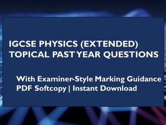 2 Describing Motion 2021 - 2025, Cambridge IGCSE Physics – Topical Past Year Questions 0625 Paper 4