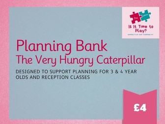 The Very Hungry Caterpillar Planning Bank
