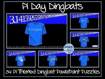 Pi Day Dingbats