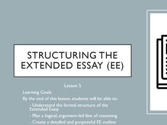 Structuring the IB Extended Essay (EE) – Complete Lesson - First exams 2027