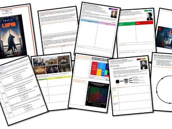 AQA A level Media Studies Lupin TV CSP booklet