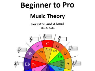 Beginner to Pro - Music Theory and Terminology for WJEC GCSE and A level