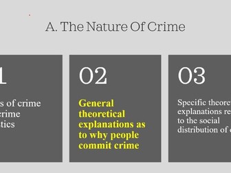 Forensics Y2 unit 5 Applications of criminology