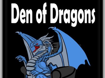 Den of Dragons - A parody of an entrepreneurs TV show for kids