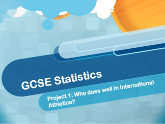 GCSE Statistics Data Collection Athletics Project (Part 2)