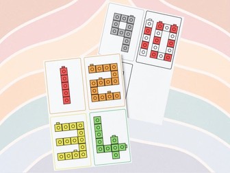 Fine Motor - Build It 0-10 Maths Cubes