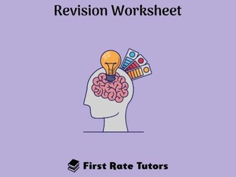 Social Psychology Revision Worksheet