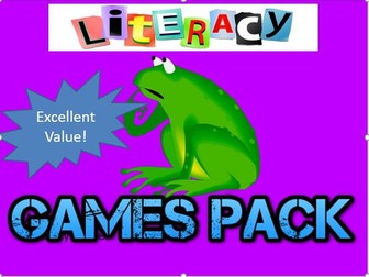 Literacy Games Pack