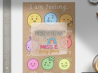 Feelings Poster