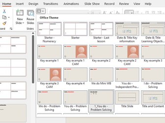 PowerPoint Lesson Templates