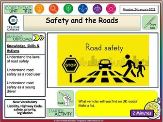 Road Safety and the Road Network