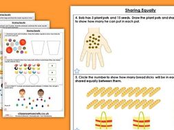 Sharing equally year 1 Sharing equally year 1 picture