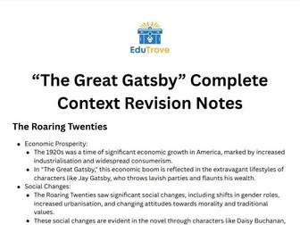 The Great Gatsby Context Revision for A*s