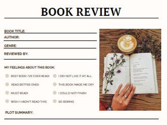 Book review template