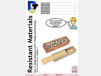 Design Dynamics: Build It Pencil Case Project - Booklet (KS3) + Lesson Plans