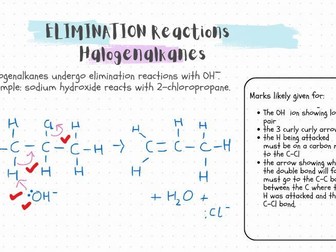 AQA All Reaction Mechanisms Revision