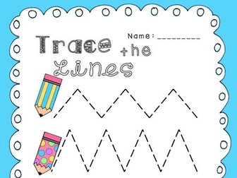 Zigzag Prewriting Activity