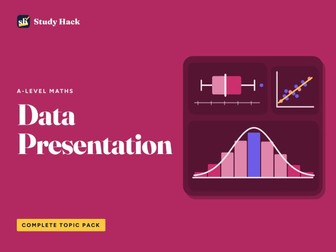 A-level Maths Data Presentation Complete Pack