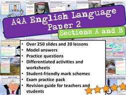 AQA English Language Paper 2 Section A and B