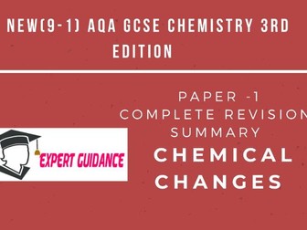 New (9-1) AQA GCSE Chemistry C6  Electrolysis Complete Revision Summary