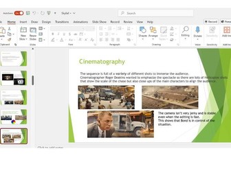 Skyfall - GCSE Film studies Master PowerPoint