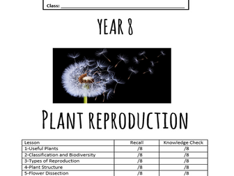 Plant Reproduction Booklet