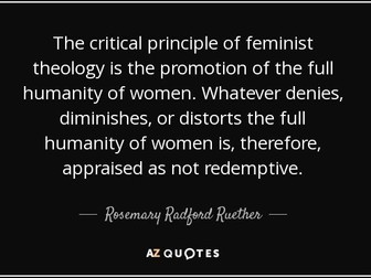 Eduqas Feminist Theology