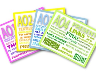 GCSE Art/Textiles Assessment Objectives