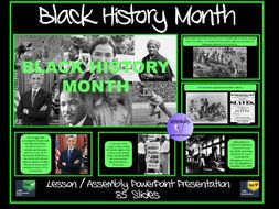 Black History Month: Black History Month Presentation - 85 Slides by ...