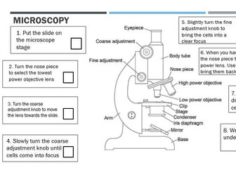 AQA Required Practical Sheets