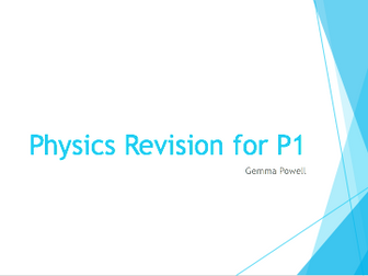 GCSE Physics Revision Part 1 of 3