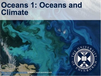 Oceans 1: Oceans and Climate