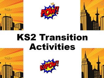 Transition Activities Pack