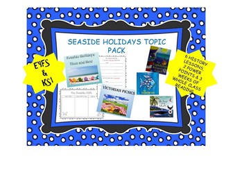 Seaside Holidays Topic Pack