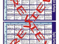 Personal Information Battleship Board Game