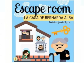 Escape Room La Casa de Bernarda Alba Federico García Lorca Spanish Breakout game LCDBA  A  Level