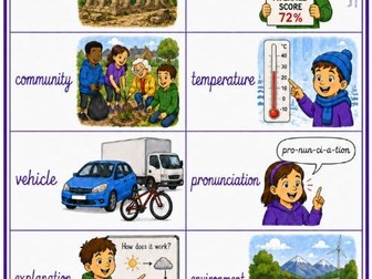 Year 5 EAL Spelling Poster - Autumn Week 10