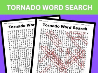 Tornado Word Search