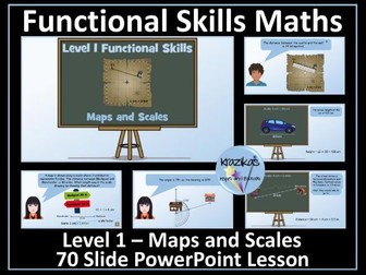 Level 1 Functional Skills Maths - Maps and Scales