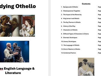 A level Guide to Studying Othello