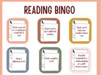 Reading Bingo Resources