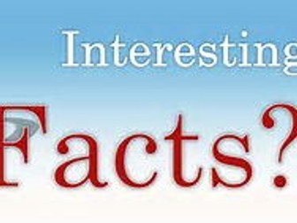 Interesting facts for Primary School Children
