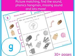 g sound phonics bundle phonics resources phonics worksheets cvc