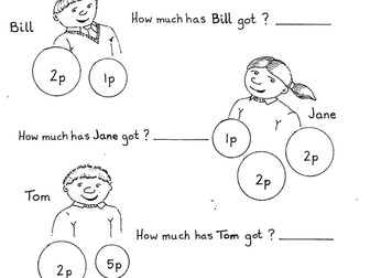 Adding Money – 1p and 2p / 5p and 10p