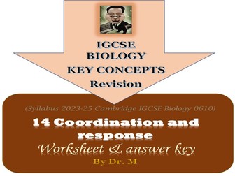 Coordination & response IGCSE WS & MS