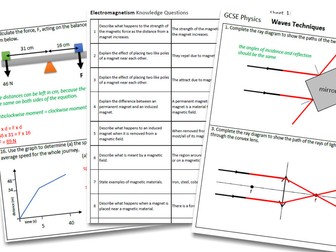 AQA GCSE Physics Paper 2 Revision