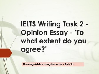 IELTS Writing Task 2 - Opinion Essay