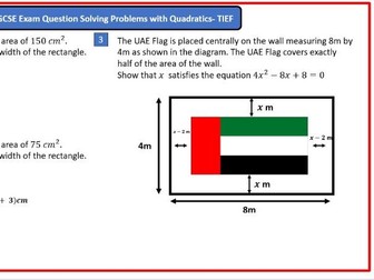 Factorising Quadratics